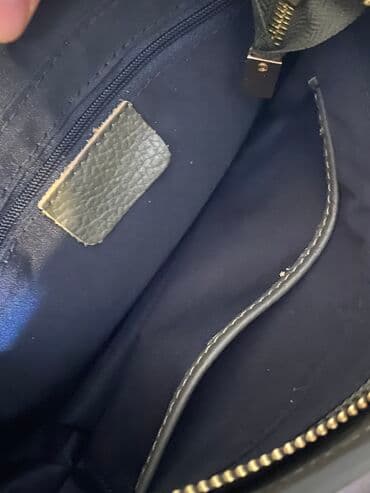 Атайын кийим: Кожаная сумка. Имеется два ремешка. Новая, в идеальном состоянии ни — 5