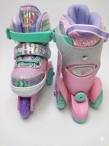 Спорт и хобби: Новые детские роликовые кроссовки-ролики TIAN-E - Тип: трехколесные — 4