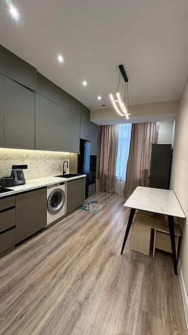 discovery studio: 3 комнаты, 107 м², Асанбай мкр Элитка, 2 этаж, Дизайнерский ремонт — 1