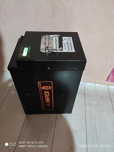 батарея лиф: Литий-железо-фосфатный аккумулятор (LiFePO4) 60В 40А·ч⚡ — 1