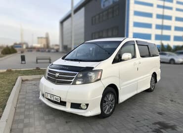 купить тойоту альфард в рассрочку в бишкеке: Toyota Alphard: 2003 г., 3 л, Автомат, Газ, Минивэн — 2