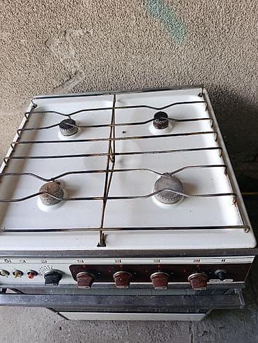 встроенный газ плита: Газовая, Механическое, Напольная, Б/у, Полная оплата — 2
