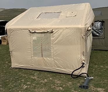 АРЕНДА Надувная каркасная палатка - Вместимость: рассчитана на 5–7 — 2