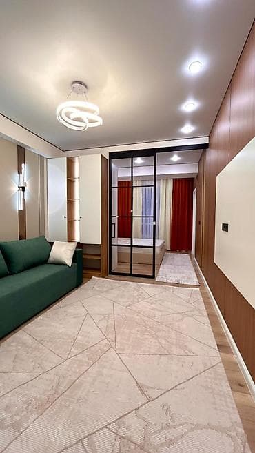 seven development: 2 комнаты, 51 м², Боконбаева/Уметалиева Элитка, 8 этаж, Дизайнерский ремонт — 9