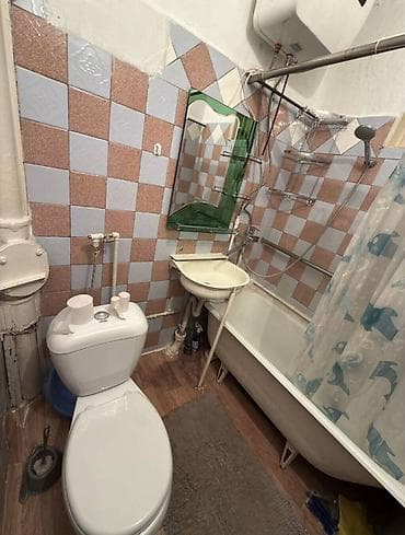 квартира кольбаева: 1 комната, 35 м², ул. Боконбаева / Гоголя 105 серия, 5 этаж, Косметический ремонт — 9