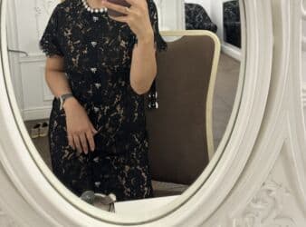 вечерний костюм: Вечернее платье, Классическое, Камни, M — 3