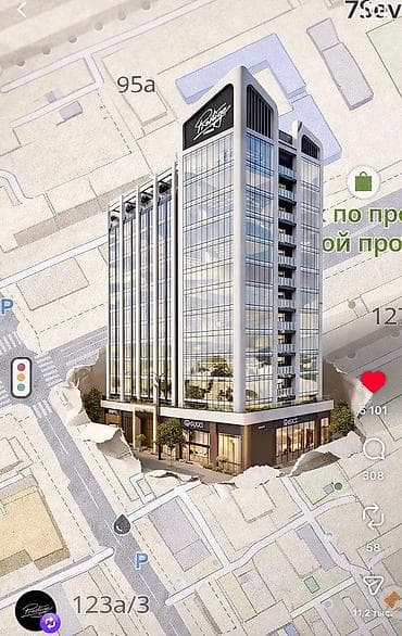 prestige hall: Продажа офисов 34 м², С ремонтом, Бизнес центр, 7 этаж — 1