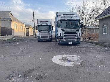 12 00 r20: Тягач, Scania, 2010 г., Тентованный — 2