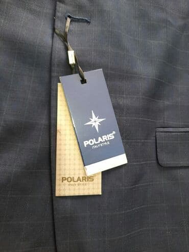 прокат мужских костюмов [возьми на прокат] бишкек фото: 1) Костюм с брюками POLARIS, цвет темно- синий, размер 50, рост 182см — 2