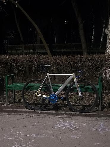 Городской фикс/синглспид велосипед - Легкая рама с горизонтальными