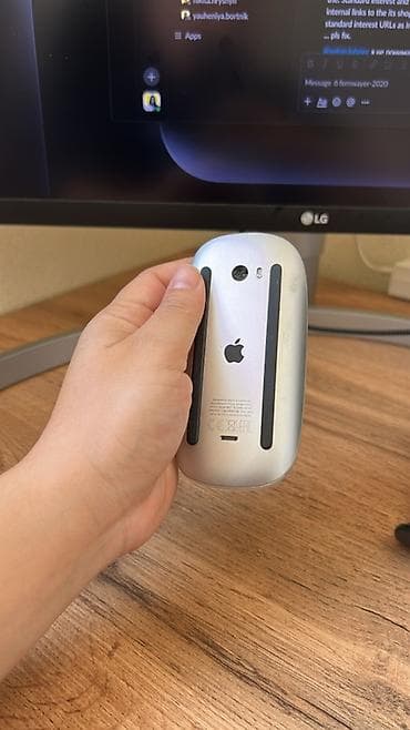 Техника жана электроника: Apple Magic Mouse (белая, мультисенсорная) - Беспроводная мышь Apple — 2