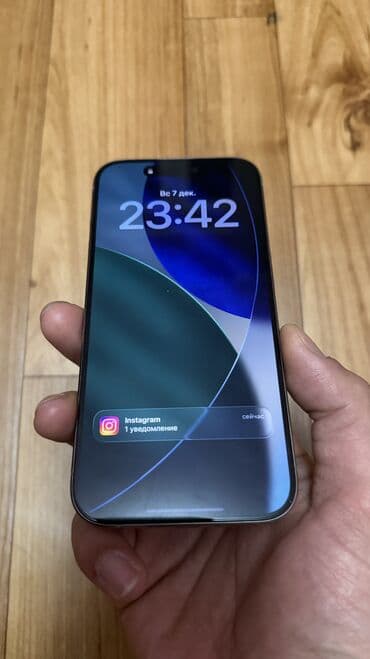 iphone 6 цена в бишкеке цум: IPhone 15 Pro, Б/у, 256 ГБ, Natural Titanium, Защитное стекло, Чехол, 82 % — 5
