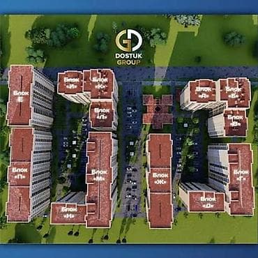 Батирлер: 2 бөлмө, 65 м², Технопарк Элитка, 6 кабат, ПСО (өз алдынча бүтүрүү) — 5