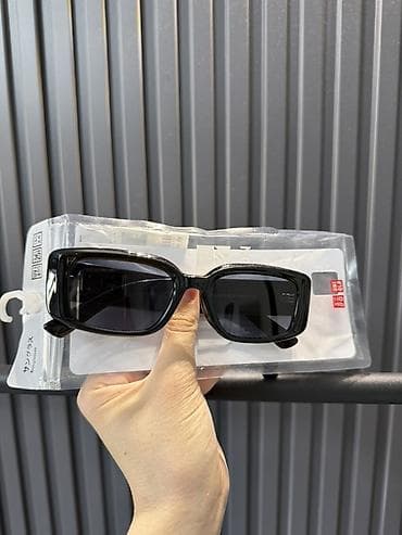 Очки: Солнцезащитные очки очки, Uniqlo, Унисекс, Авиатор, Линзы градиентные — 3