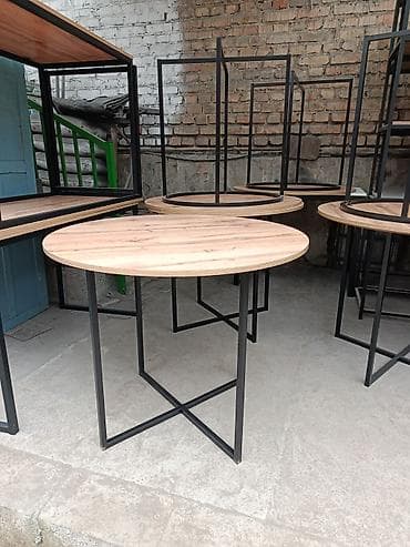 Мебель: Офисный стол, Нерегулируемый, цвет - Черный, Прямоугольный, Другой материал — 5