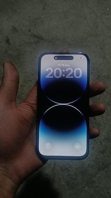 Уюлдук телефондор жана аксессуарлар: IPhone 14 Pro, Колдонулган, 128 ГБ, Кара, 67 % — 5