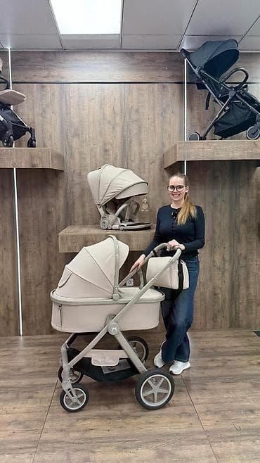 детская шапка nikola: Коляска, цвет - Золотой, Новый — 5