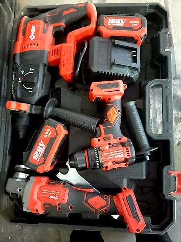 Электроинструменты: Набор хильти 3×1. блгарка+гайковерт+шуруповерт+2 больших — 8