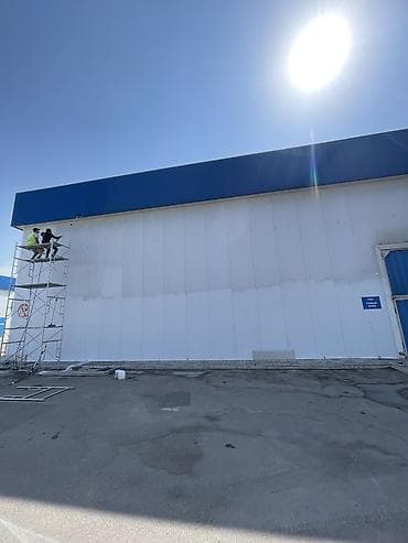 Буюртмага терезелер: Профессиональная мойка фасадов зданий - Очистка фасадов АЗС, складов — 3