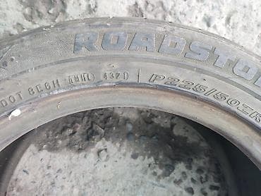 Шины 225 / 50 / R 17, Лето, Б/у, 1 шт, Легковые, Корея, Roadstone — 2