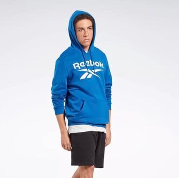 Толстовки: Reebok. Флисовый Пуловер С Логотипом Reebok Identity.ХУДИ BETTER — 2