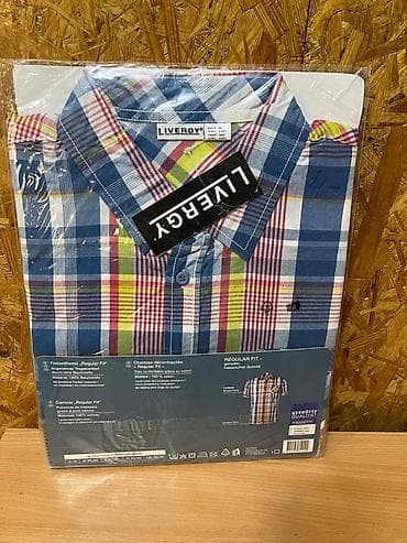 nike tech: Мужская рубашка LIVERGY Regular Fit - Модель: Freizeit‑hemd — 2