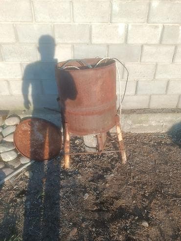 Өндүрүш үчүн жабдуулар: Самодельная электрическая центрифуга/дробилка универсальная для корма — 3