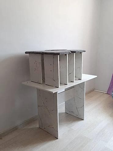 Швейные стулья: Стул для кухни, Новый, ЛДСП — 5