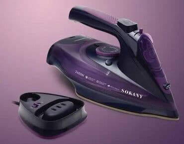 утюг ручной: Утюг Паровой, Керамический, Система защиты от накипи, Вертикальное отпаривание, Противокапельная система — 1