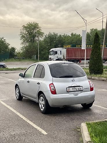 метан гас: Nissan March: 2002 г., 1.4 л, Автомат, Бензин, Хэтчбэк — 3