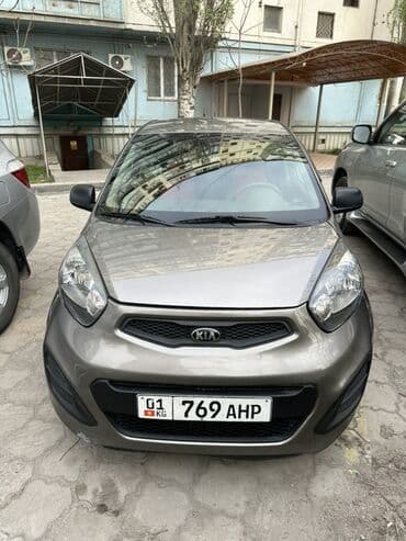 ижара машине: Хэтчбек Kia Morning, представленный в сером цвете, обладает — 1