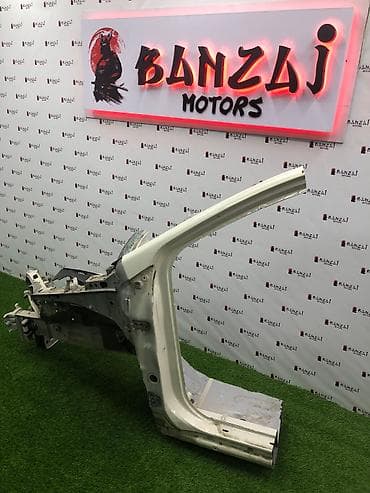 ist: Ланжерон на Toyota Ist Крыло на Тойота Ист Белый жемчуг,мягкая — 8