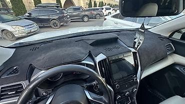 чехол субару: Алькантара Накидка на панель Subaru, цвет - Черный — 3