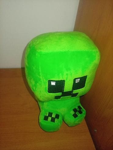 playstation memory card: Мягкая игрушка Крипер (Minecraft) - Персонаж: Creeper из игры — 5