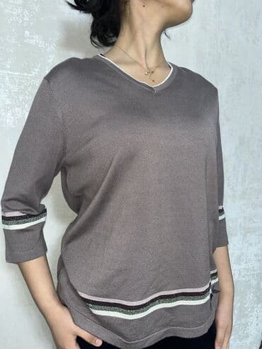 бишкек платья больших размеров: Кофта, Осень-весна, Стандарт — 4