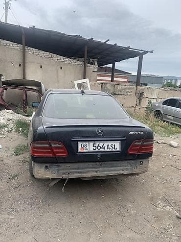 добовые стекла: Mercedes-Benz E-Class: 1996 г., 3.2 л, Автомат, Бензин, Седан — 2