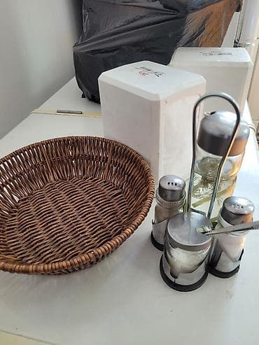 светильники для ванной: Набор для кухни/кафе: - Плетёная круглая корзина из лозы — подходит — 1