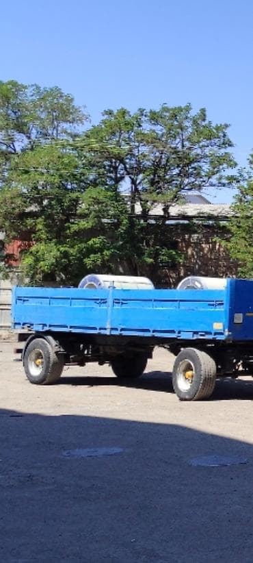 платформа борт: Прицеп, Special trailer, Бортовой, Б/у — 4