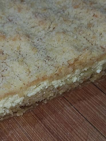 семейные: Домашняя выпечка на заказ - Песочный пирог с творожной начинкой — 1