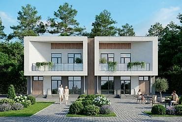 Недвижимость: Дуплекс в современном минималистичном стиле с панорамным остеклением и — 2