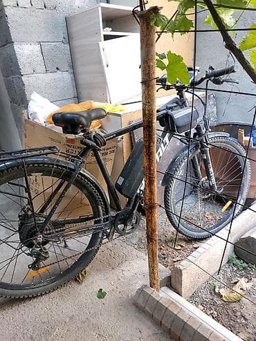 Электровелосипед MTB - Алюминиевая рама хардтейл - Колёса покрышки at lalafo.kg Электровелосипед MTB - Алюминиевая рама хардтейл - Колёса покрышки
