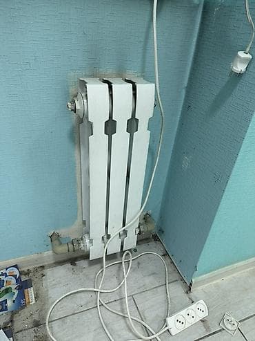 паровой отопление цена бишкек: Биметаллические радиаторы Б/у, Количество секций: 9 шт, Тип подключения: Боковое — 5