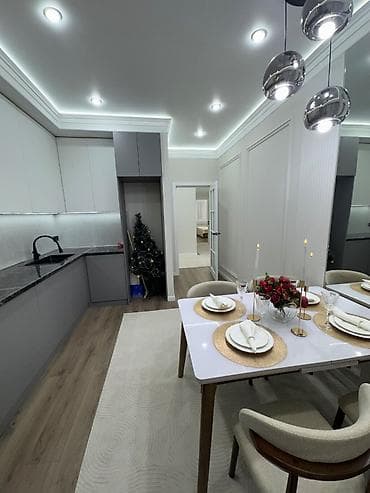 жк венеция бишкек: 2 бөлмө, 73 м², Элитка, 12 кабат, Дизайнердик ремонт — 2