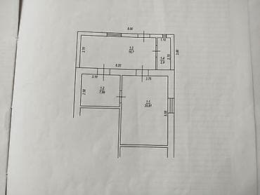 жер сатылат бишкек: Сдаётся помещение в аренду на длительный срок. 49кв.м. 3 комнаты. в — 1