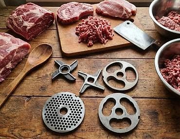 Запасные части на мясорубку МИМ 600 Баранович. Производство Республика