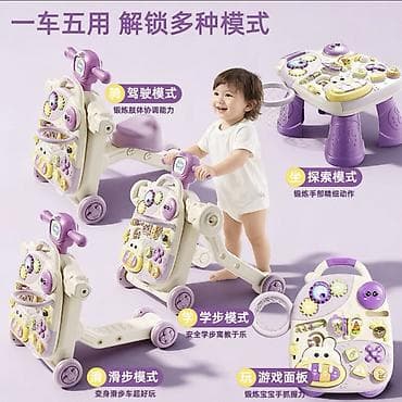 lego technic: Детский многофункциональный ходунок-центр активности 5-в-1, цвет — 4