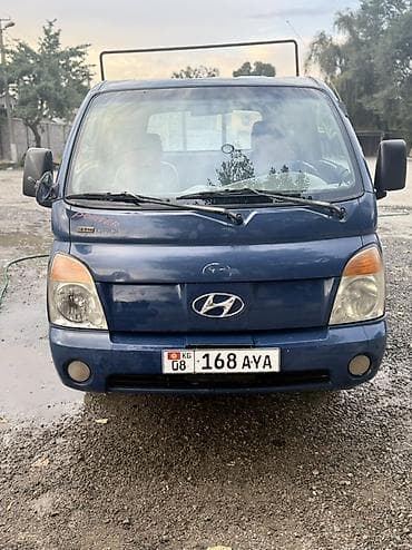 Hyundai Porter II, бортовой грузовик с открытой металлической