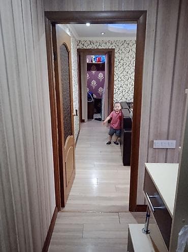 Кыймылсыз мүлк: 3 бөлмө, 62 м², 1000 түркүн 104-серия, 3 кабат, Жаңы ремонт — 7