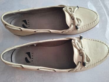 фирменная обувь из италии: ПРОДАЮ 1.Женские новые мокасины,партугалия, бежевого цвета с — 2