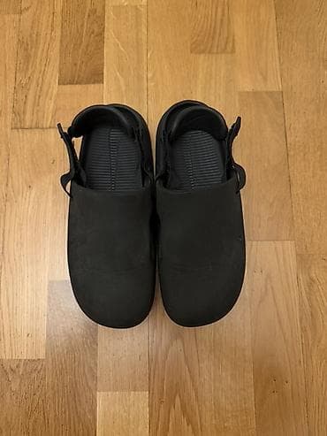 Сабо: Сабо, 39, Nike, Б/у, цвет - Черный, Самовывоз — 2